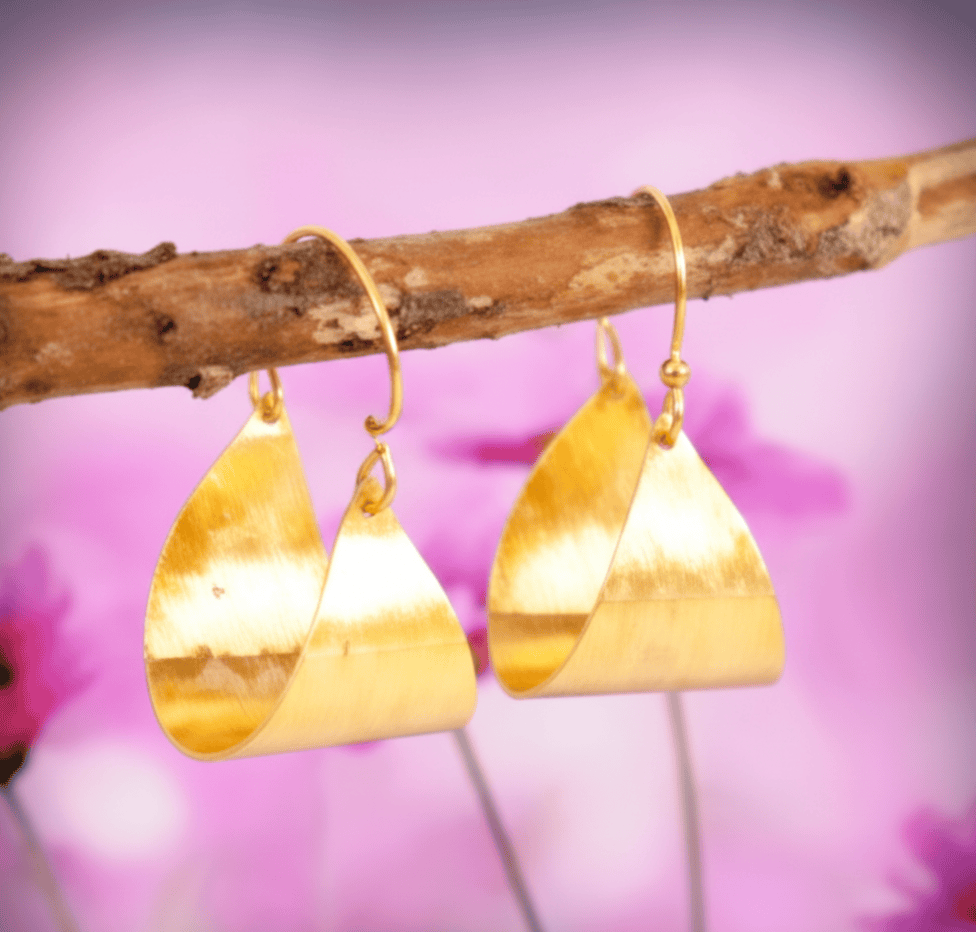 Statement Shield Earrings