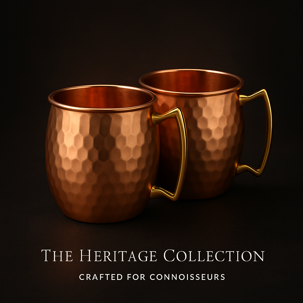 The Heritage Copper Mule Mug Set