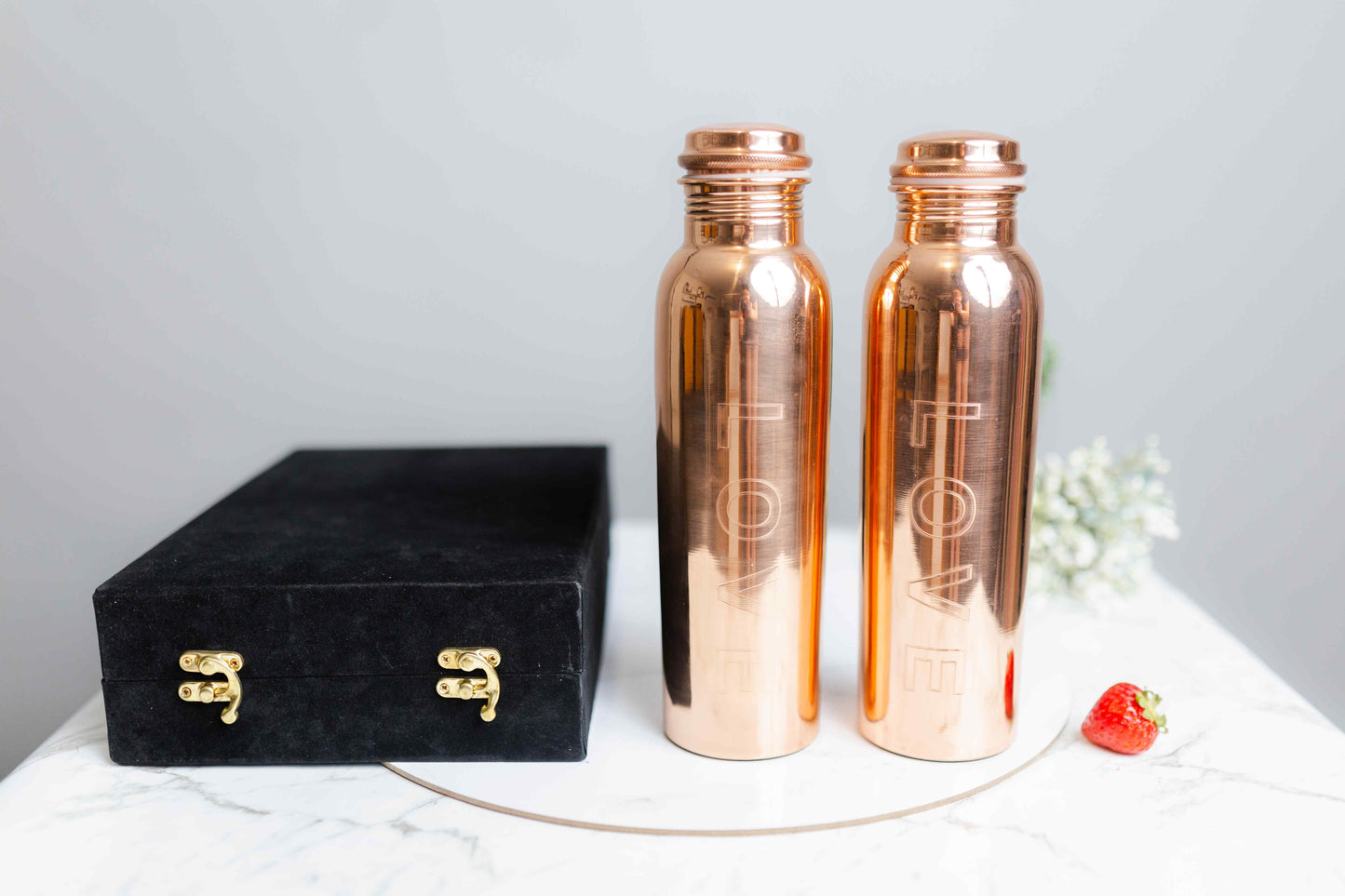 
                  
                    Love Water Bottles - Gift Set - copperdirect
                  
                